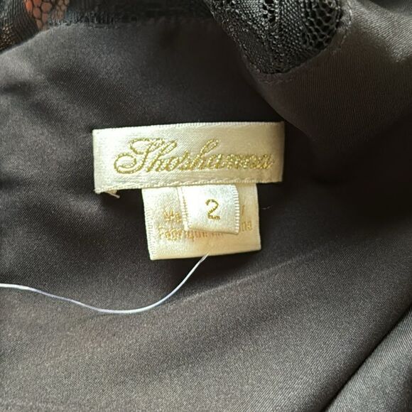 Shoshanna Manon Lace Dress in Black NWT 2 - Picture 5 of 5